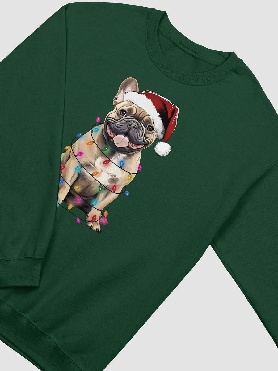 Funny French Bulldog Christmas Sweatshirt for Frenchie Paw-rents product image (9)