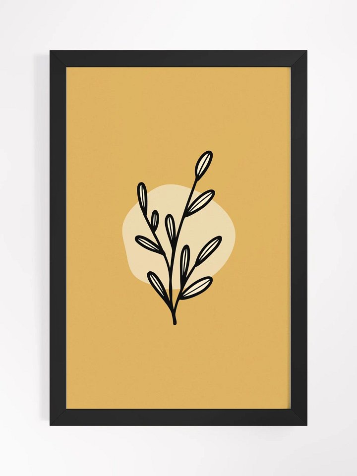 Botanical Elegance Framed Poster product image (5)