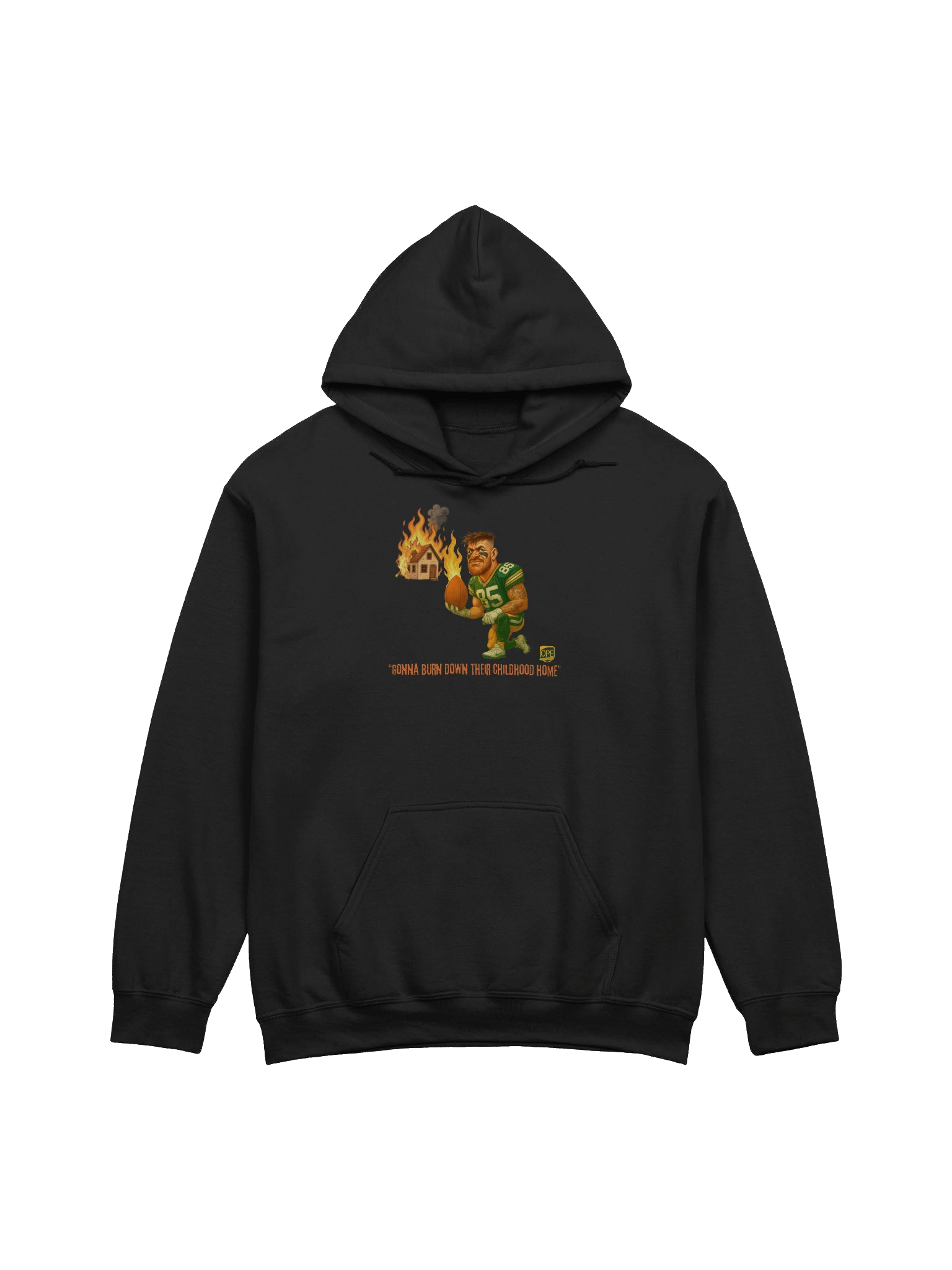 Burn Down The Childhood Home Dark Color Hoodie product image (1)