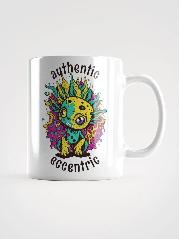 Quirky Misfits Graphic | White Coffee Mug | Authentic Eccentric product image (2)