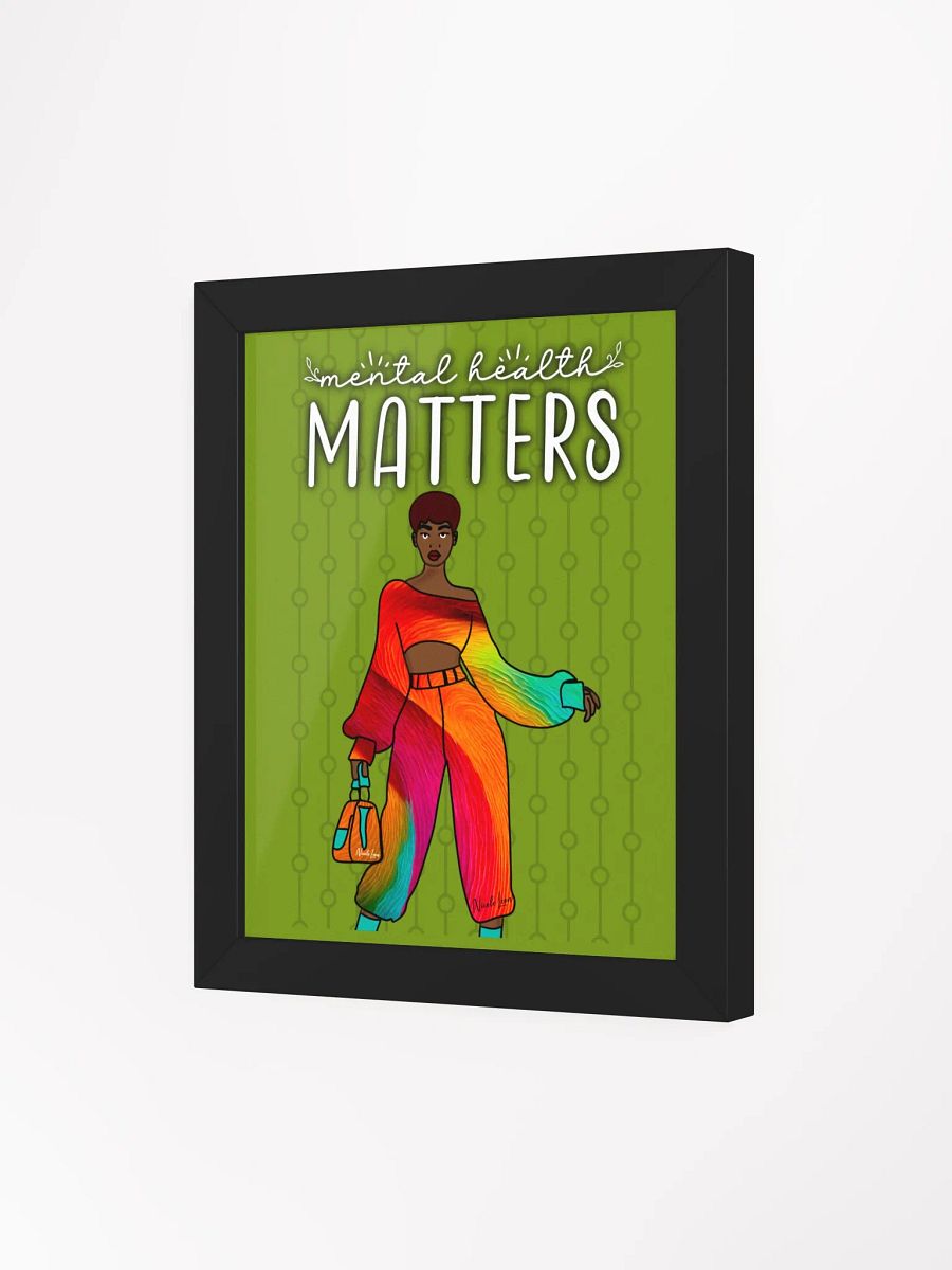 Vibrant Mental Health Matters Poster product image (3)