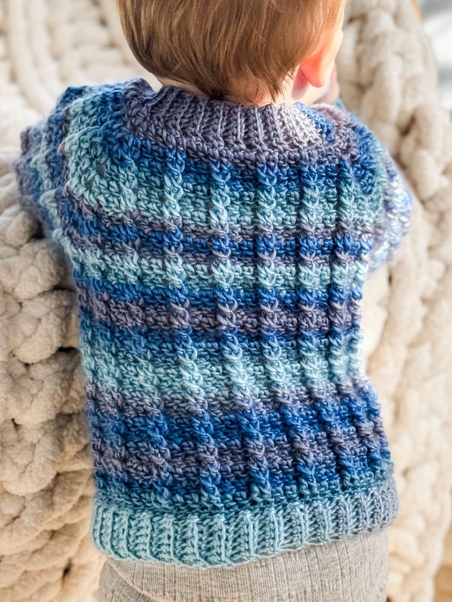 Winter Wonder Children's Pullover Crochet Pattern product image (3)