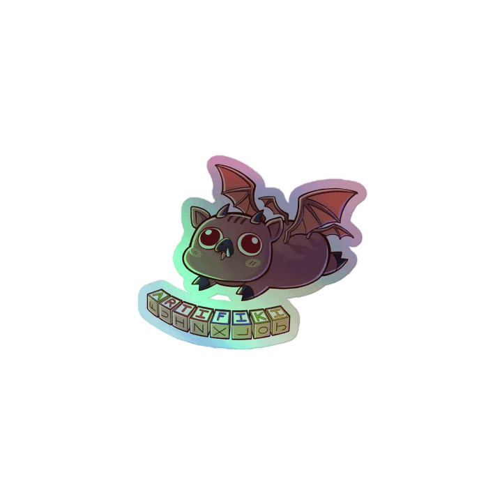 Mr Wawa Holo Sticker ARTIFIKI product image (1)