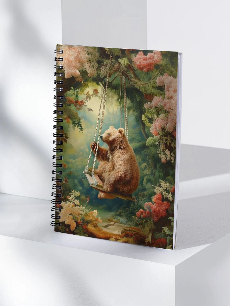 Swing Bear Spiral Notebook product image (4)