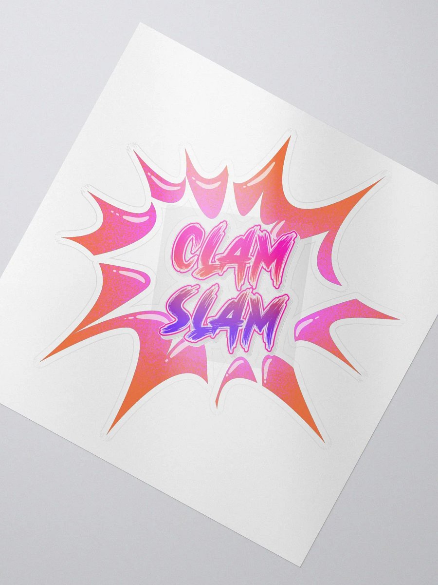 clam sticker product image (2)