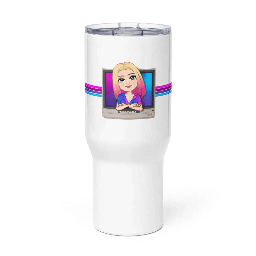 Travel Mug with Handle | #MadeByMELO product image (1)