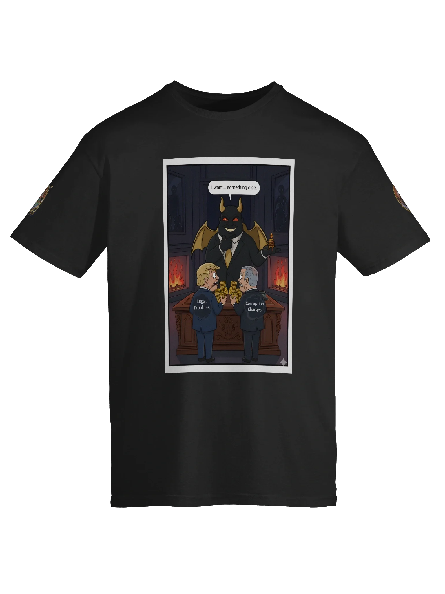 Global Chaos Caricature T-Shirt product image (35)