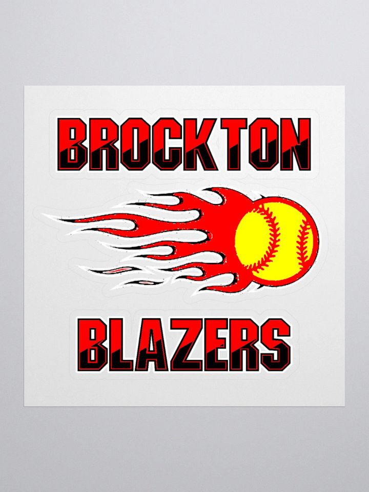 Brockton Blazers Logo Stickers product image (1)