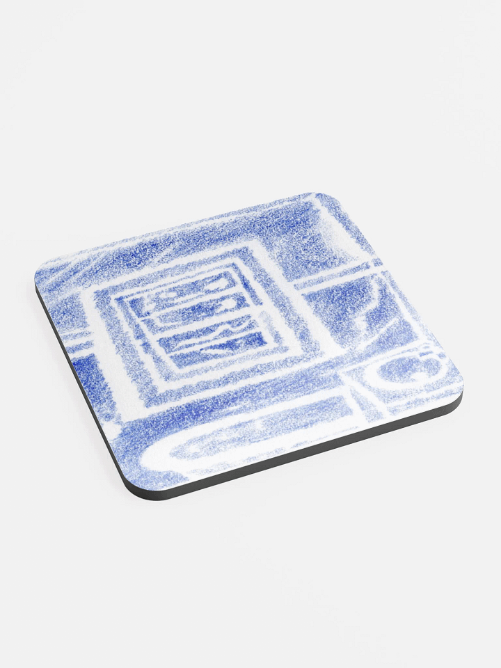Blue Bathroom coaster product image (2)