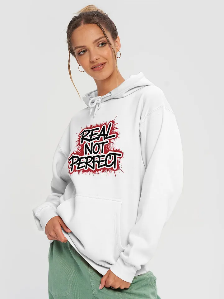 Real not Perfect | Unisex Premium Pullover Hoodie product image (1)