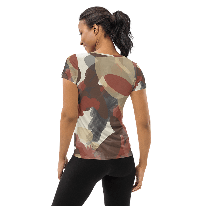 Earthy Elegance Women's Athletic T-Shirt product image (2)