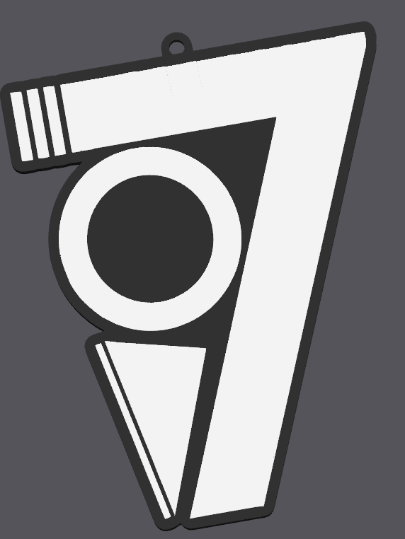 o7 Esports Keychain product image (1)