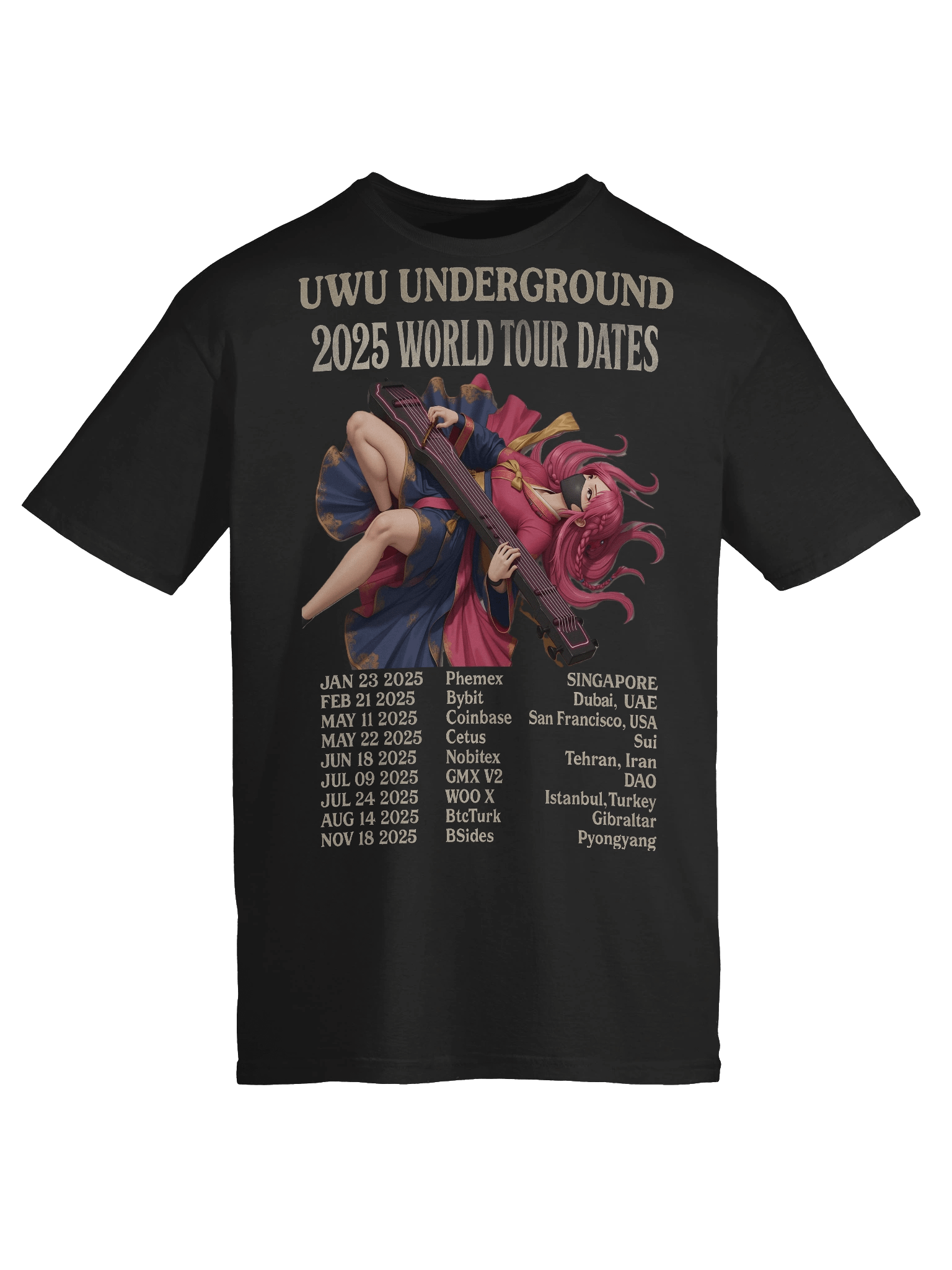 UwU World Tour - Yuki - Ltd Edition - 2025 - Tour Shirt Soft product image (9)