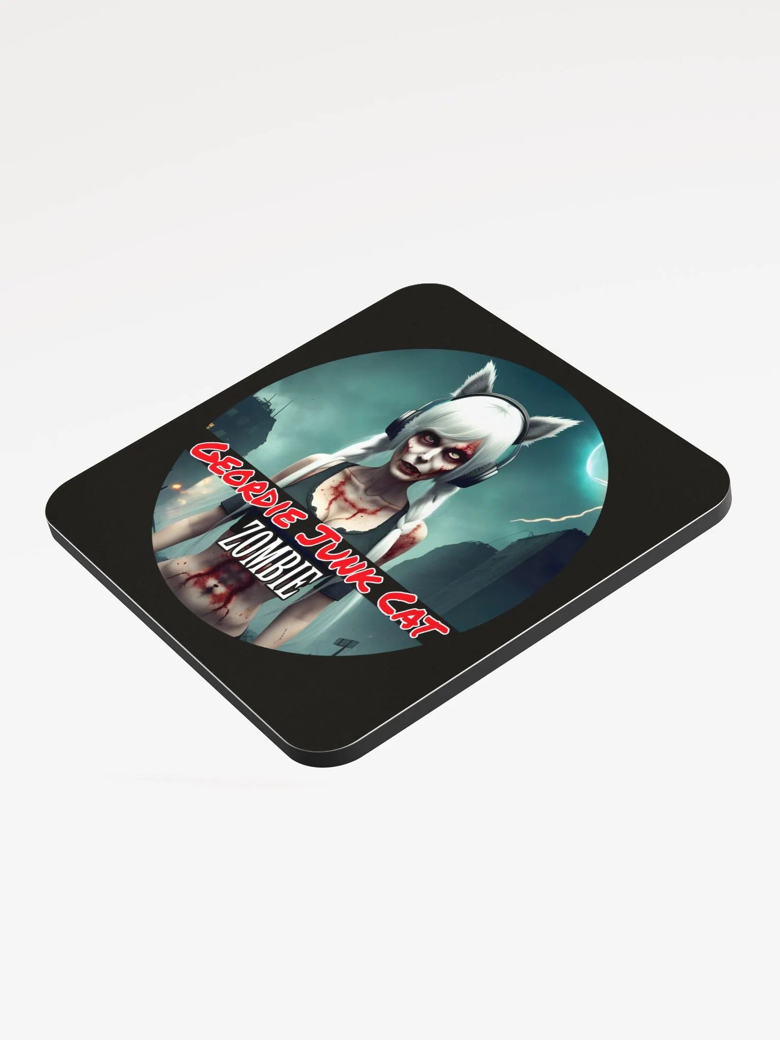 ZOMBIE TWO Drink Coaster (3.74″x 3.74″, US and EU SHIPPING) product image (3)