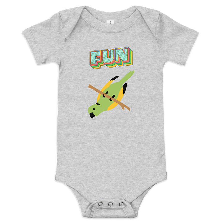 Playful Parrot Baby Onesie product image (3)