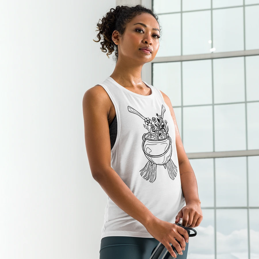 Henbane Coven Crest Bella+Canvas Women's Flowy Muscle Tank product image (60)