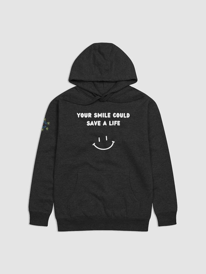Smile Hoodie (White Font) product image (4)