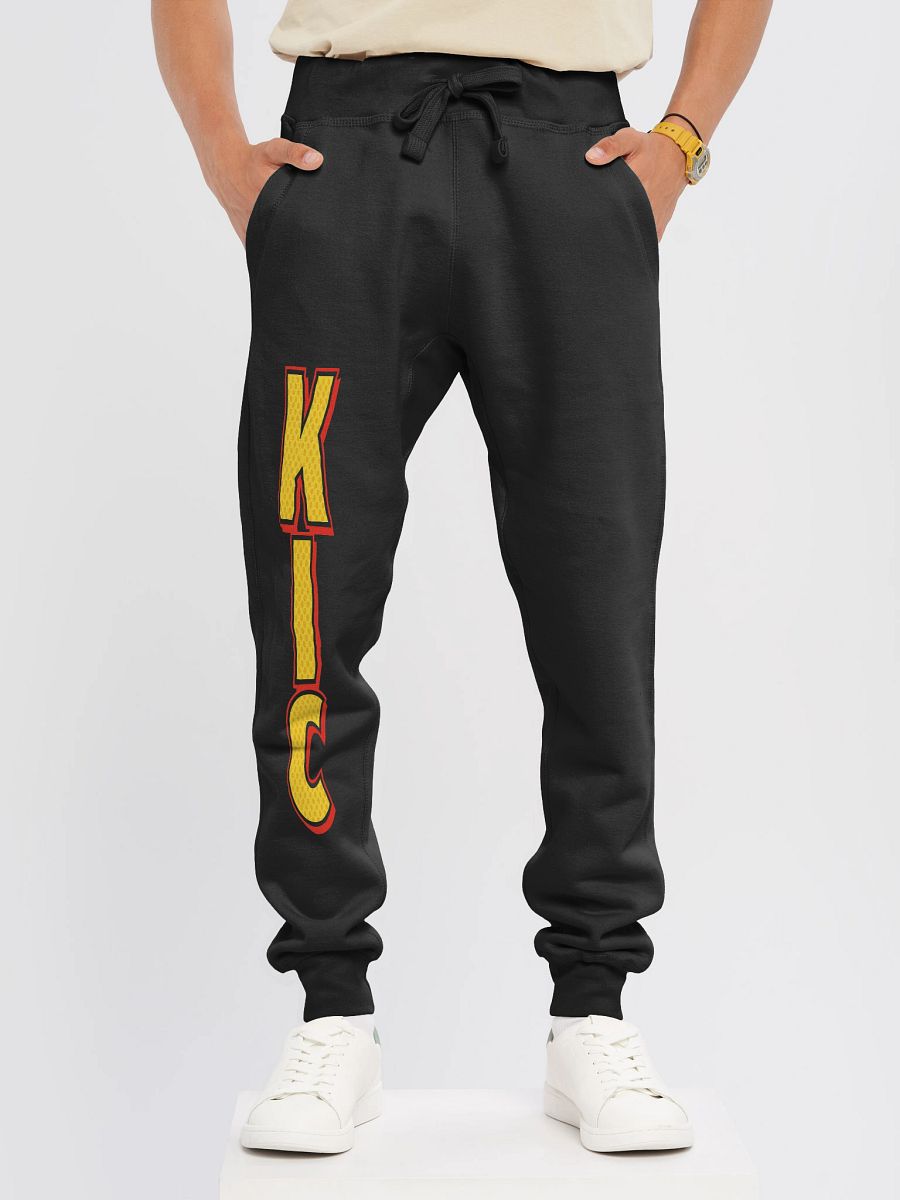 KIC Dotted Letter Print Joggers product image (11)