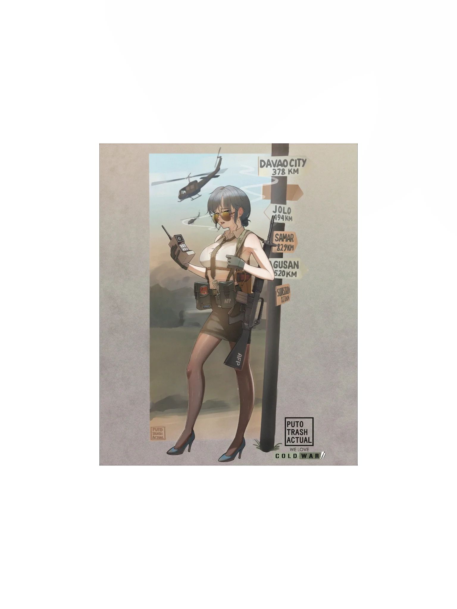 Naomi Kennedy by Puto Trash - Holiday in Mindanao Pin-Up! product image (8)