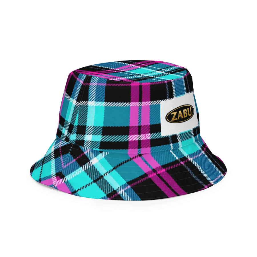 Plaid Fusion Reversible Bucket Hat product image (5)