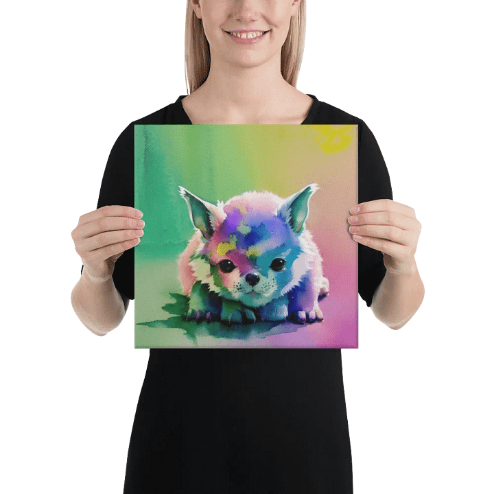 Cute Dog Digital Painting - v9 product image (2)
