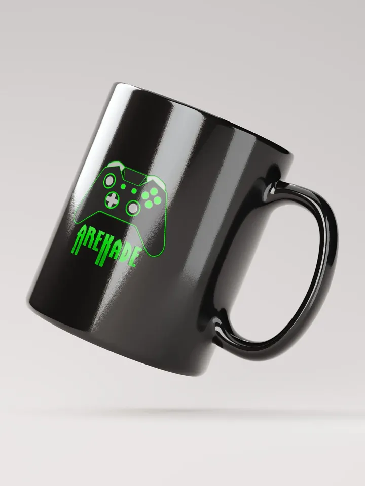 AreKade Logo Black Glossy Mug product image (4)