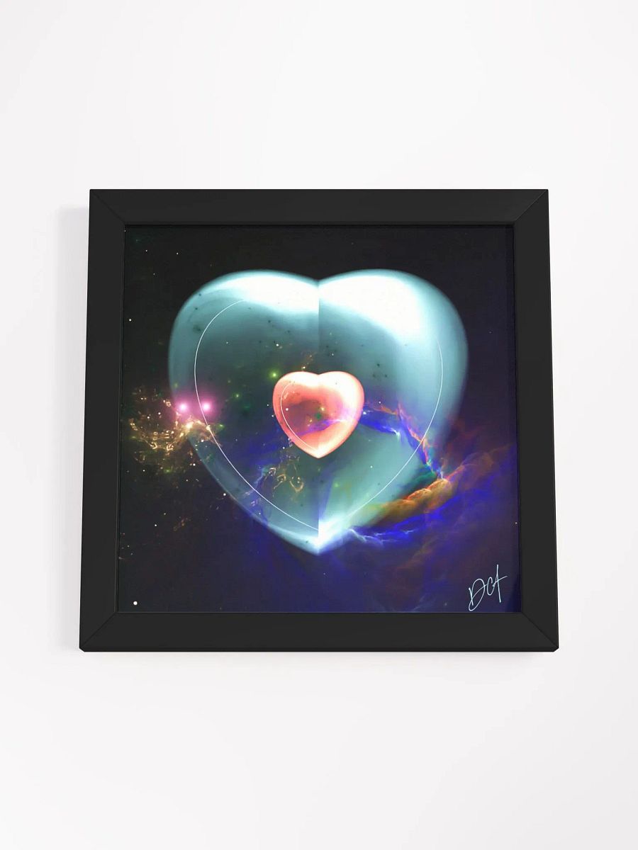 Celestial Heart - Framed Matte Poster product image (4)