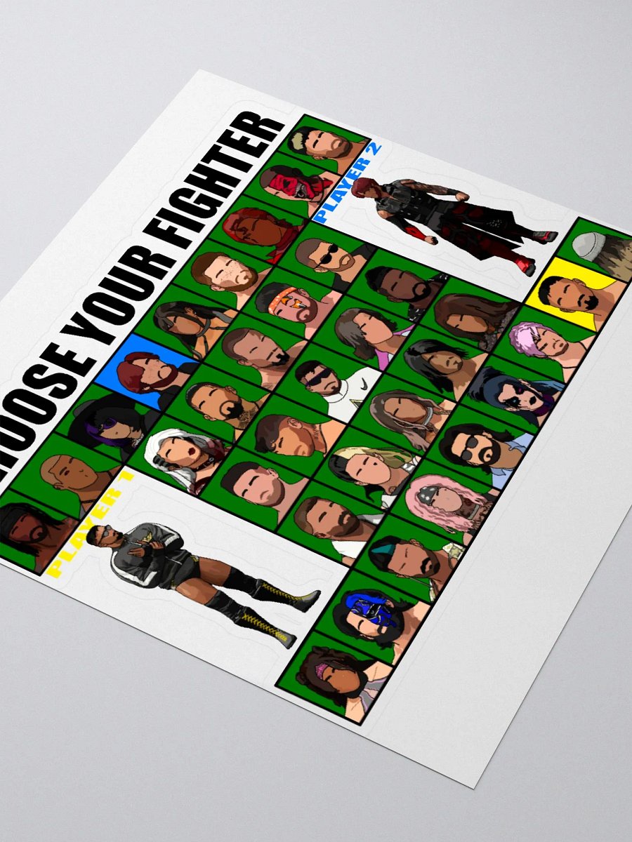 PEPW Choose Your Fighter Almir x Connor Sticker product image (3)