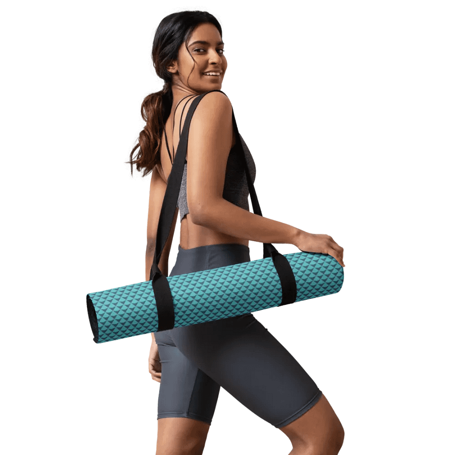 Geometric Waves Yoga Mat product image (8)