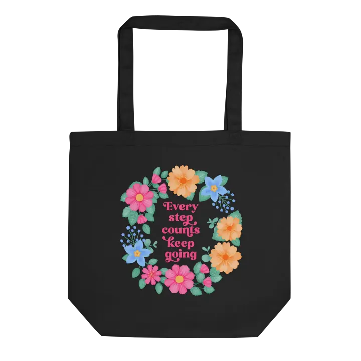 Every step counts keep going - Tote Bag product image (2)