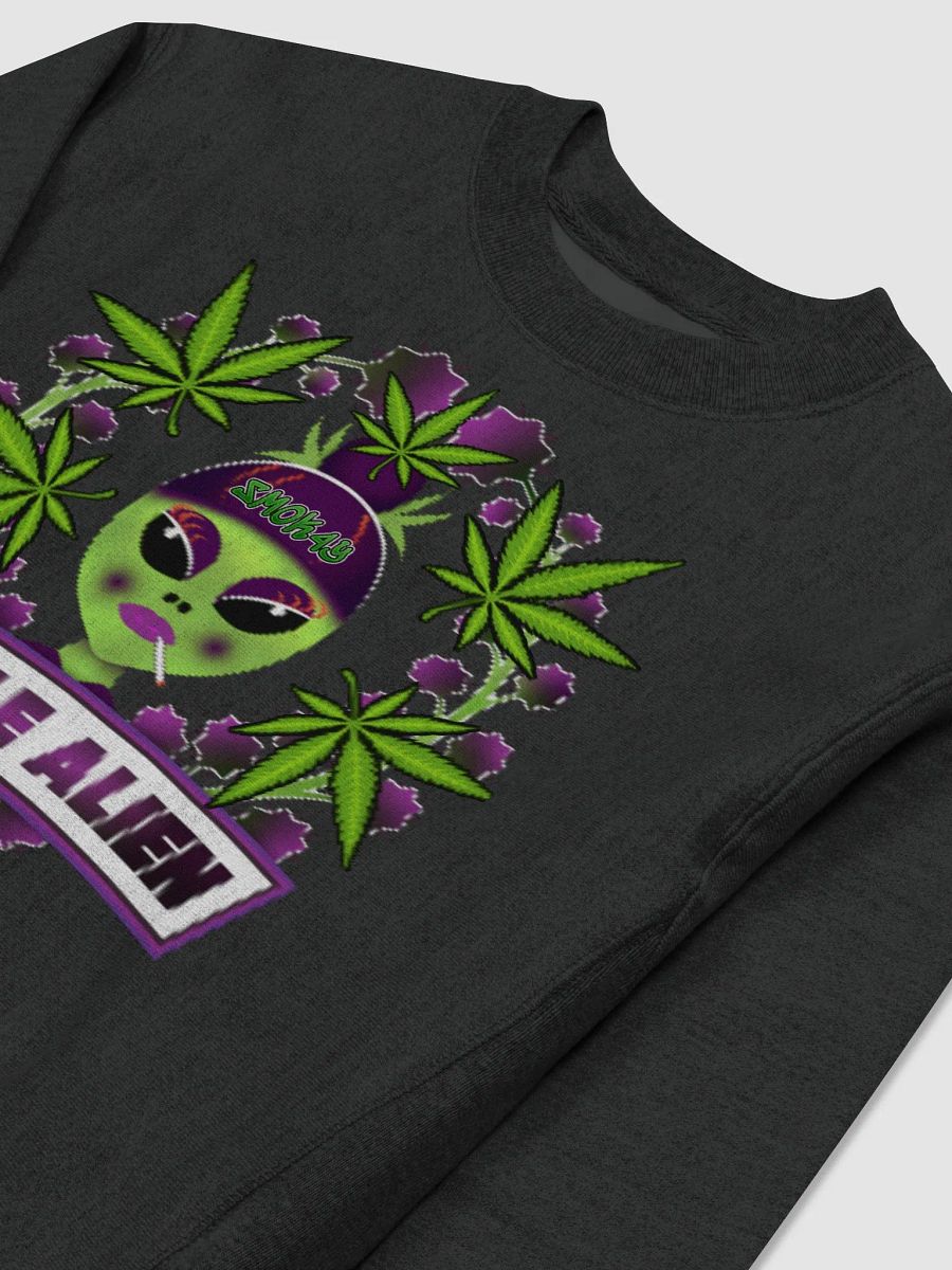 SMOK4Y PURPLE ALIEN HOODIE product image (3)