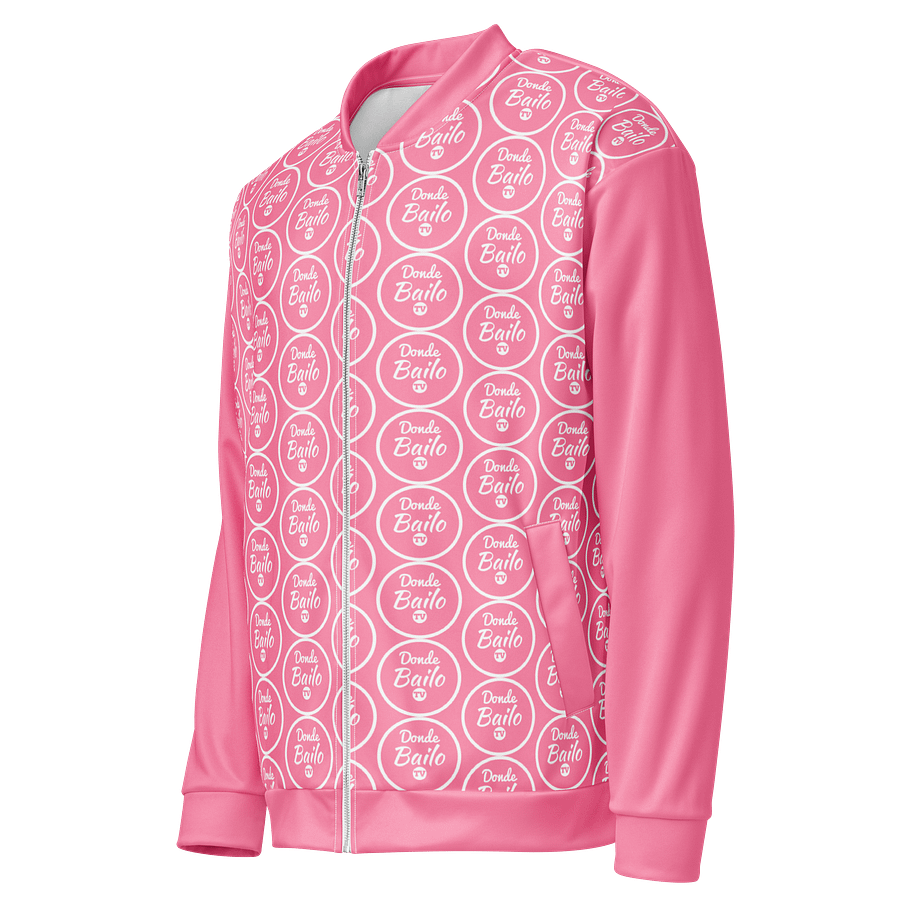 I Love Bachata - Chamarra Bomber All-Over Print Pink product image (4)