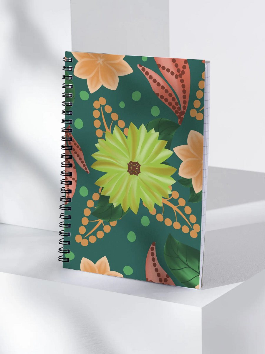 El Yunque Teal Floral Journal product image (4)