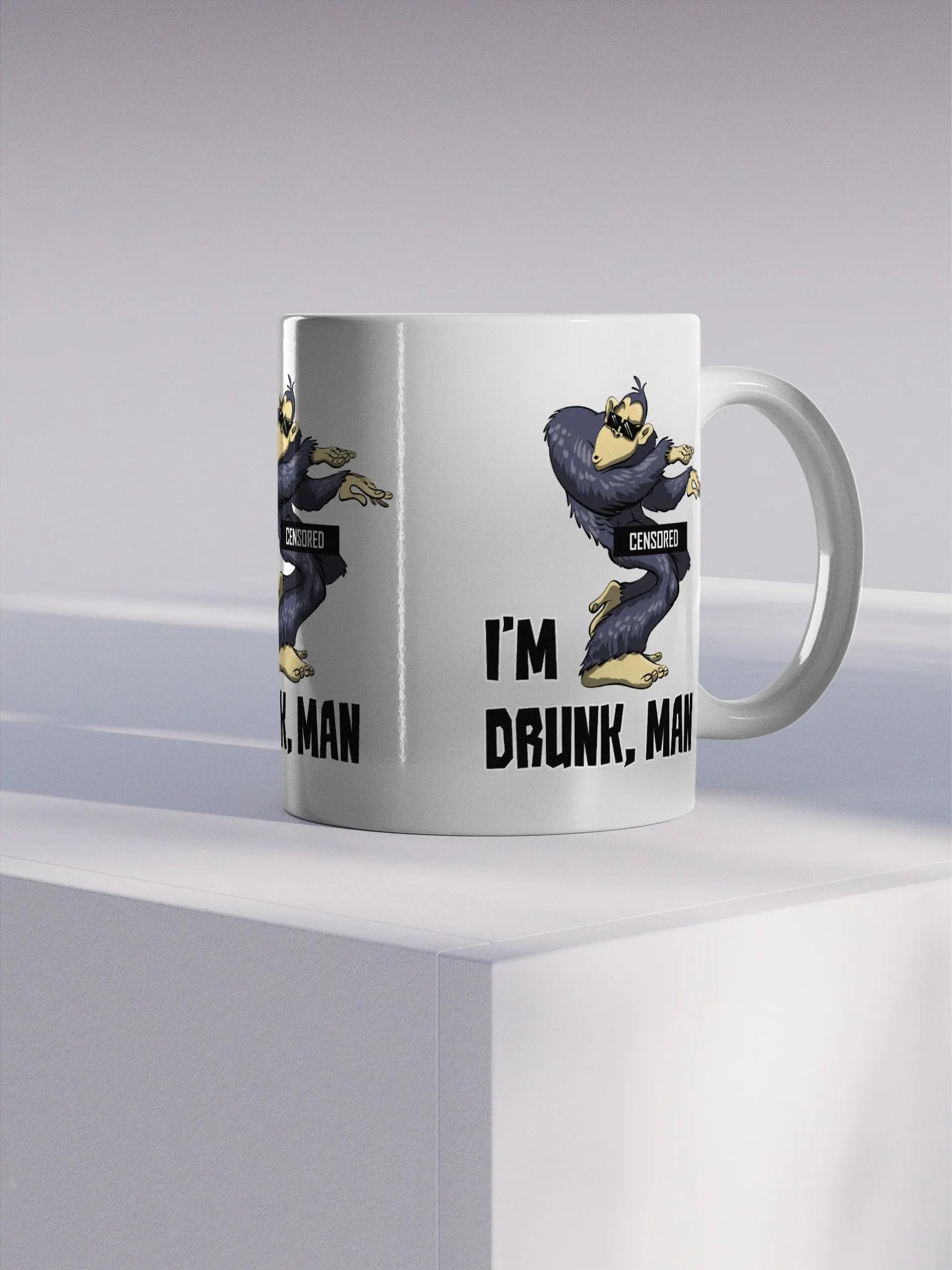 I'm Drunk, Man - Monkey Mug product image (4)