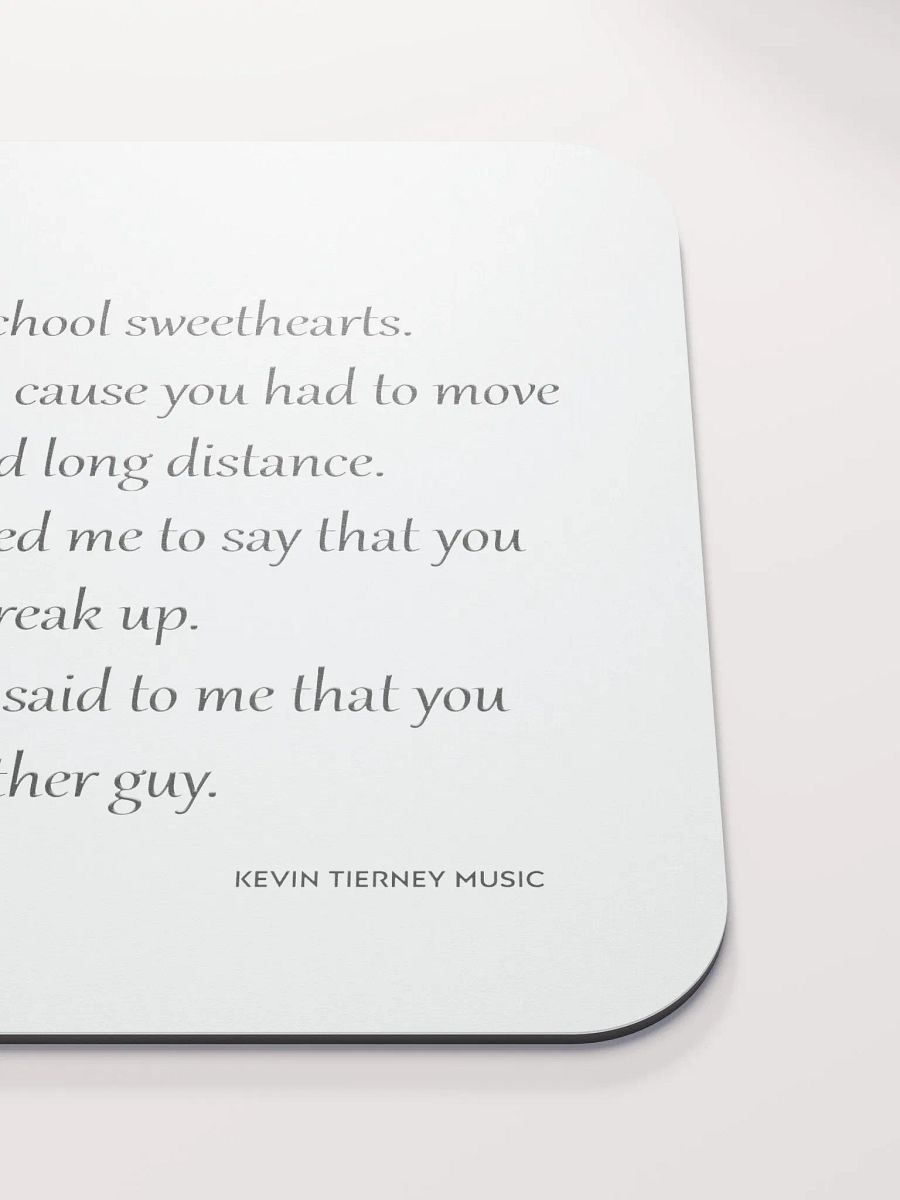 We Were High School Sweethearts Verse Mouse Pad product image (6)