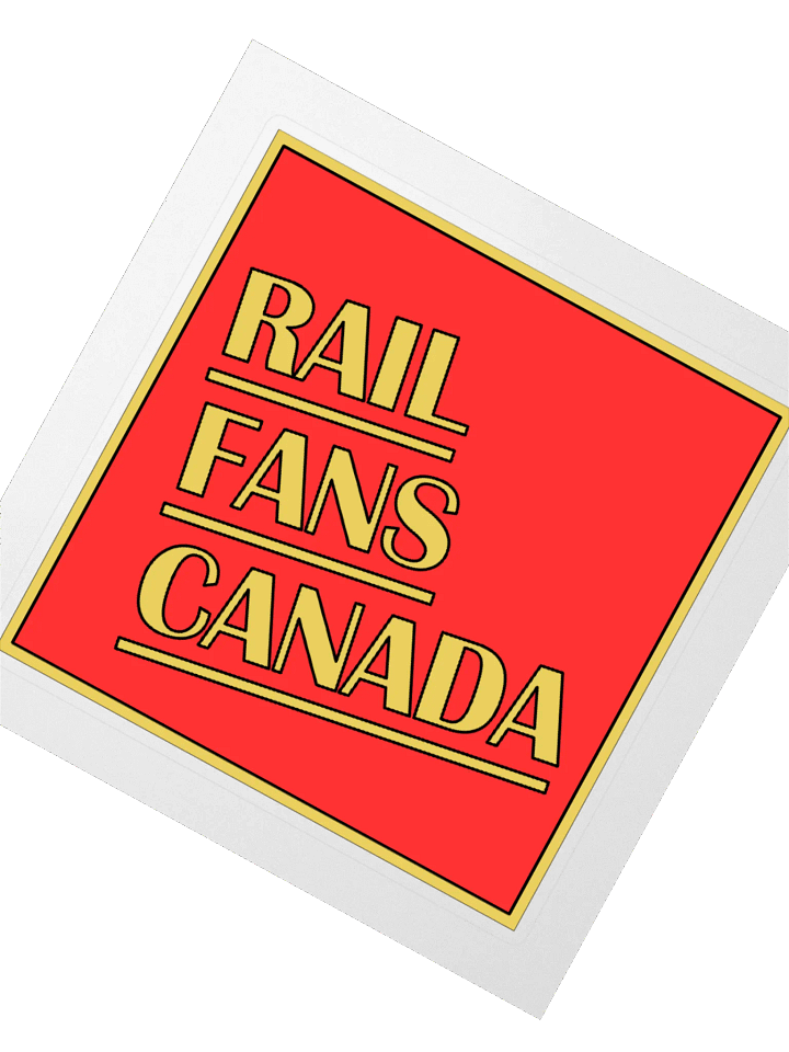 The Classic-Inspired Rail Fans Canada Sticker product image (5)