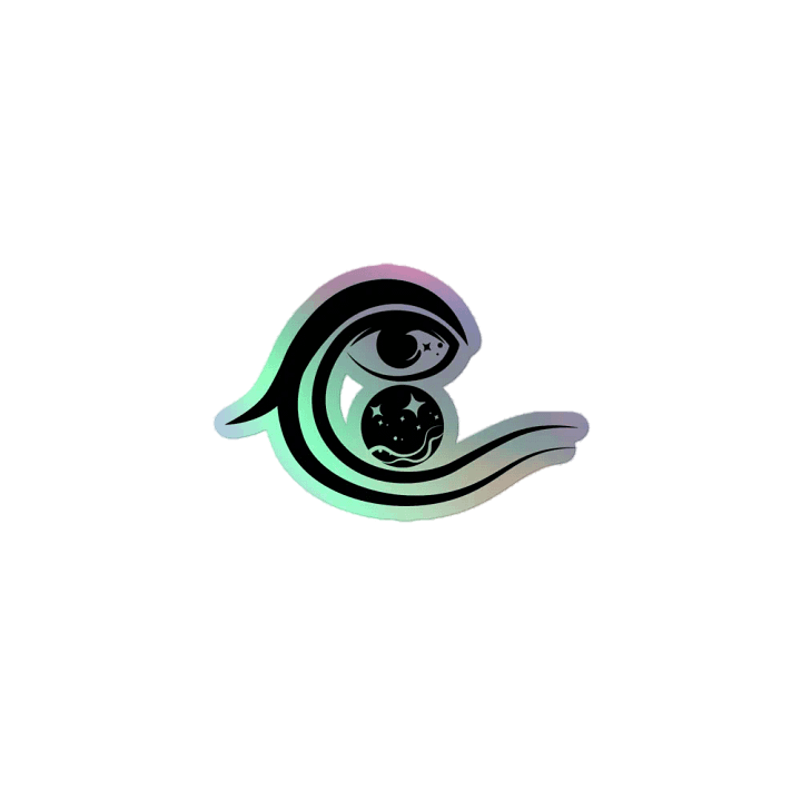 Cosmic Holographic Sticker product image (1)