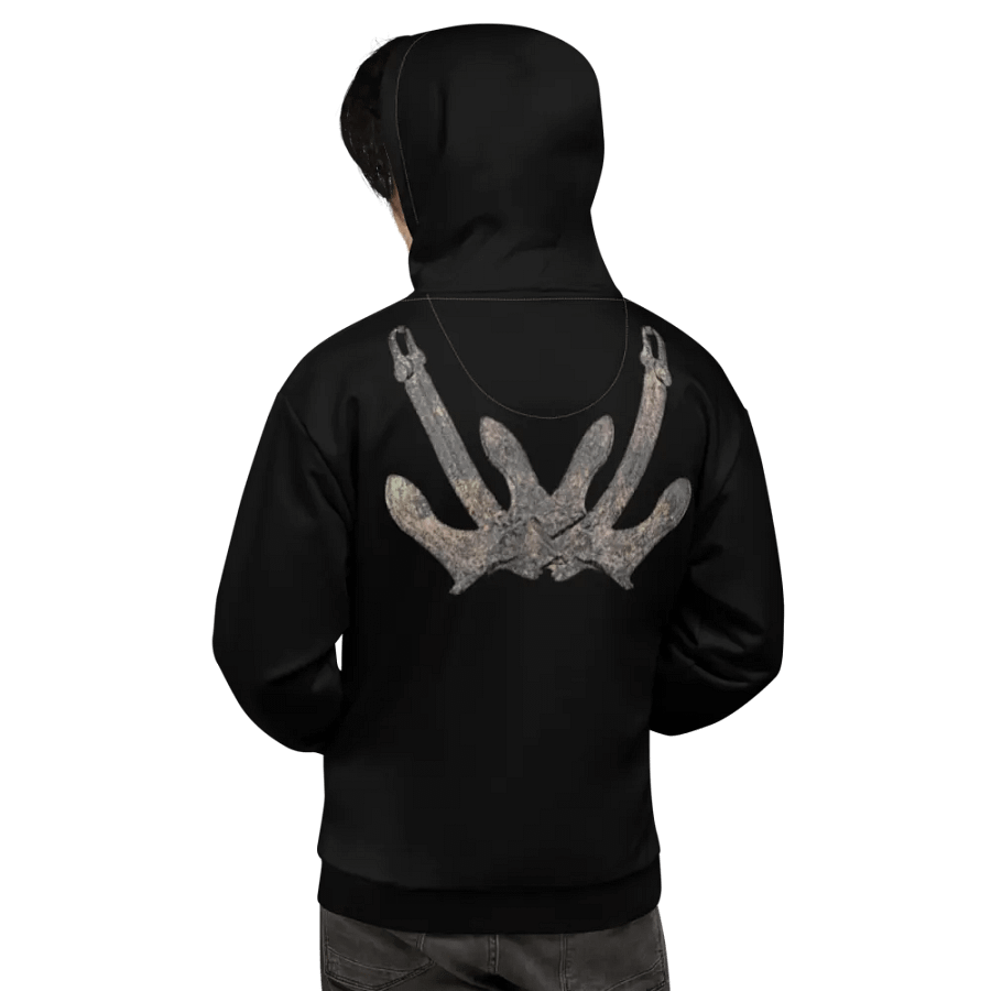 Black Anchor Hoodie product image (7)