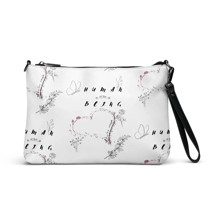 Heartfelt Floral Crossbody Charm, "Human of the Being" product image (1)