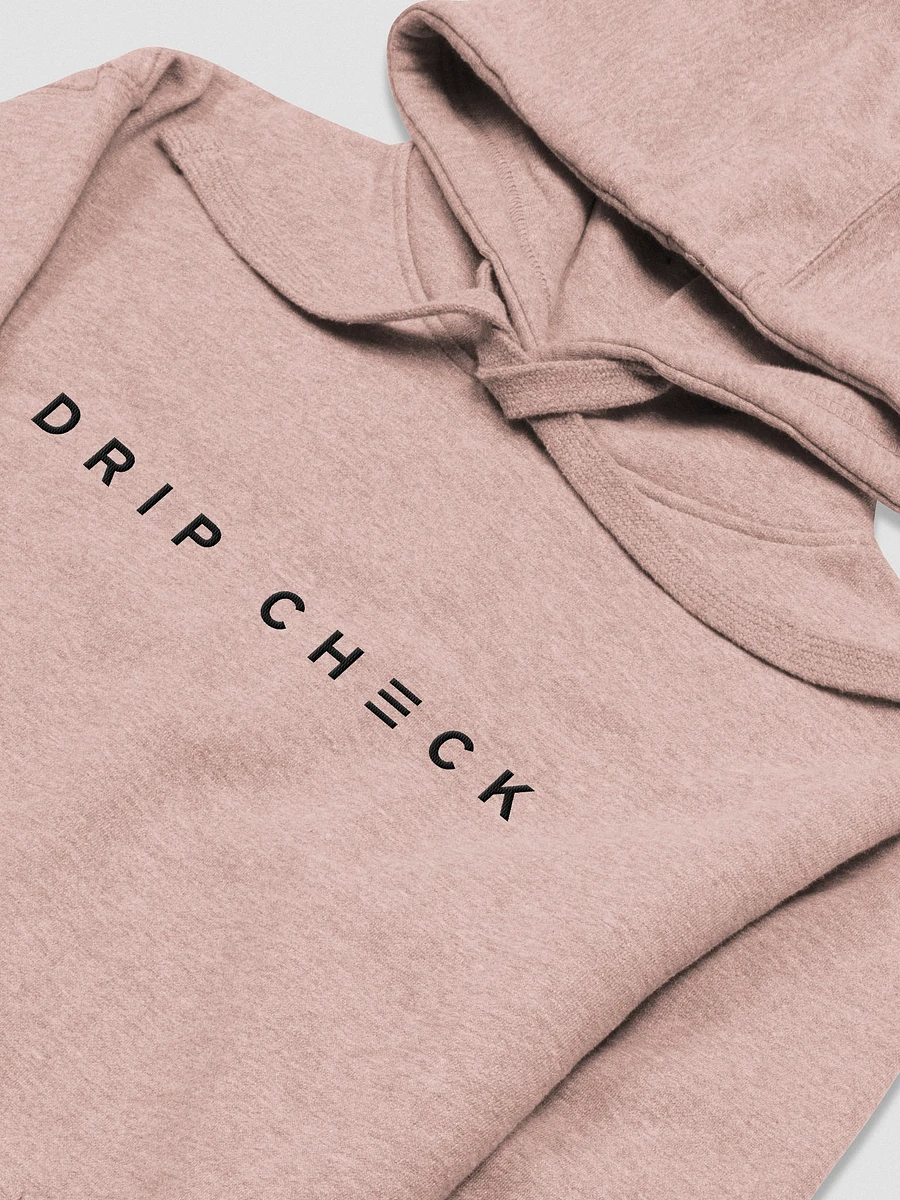 DRIP CHECK UNISEX HOODIE - DUSTY ROSE product image (3)