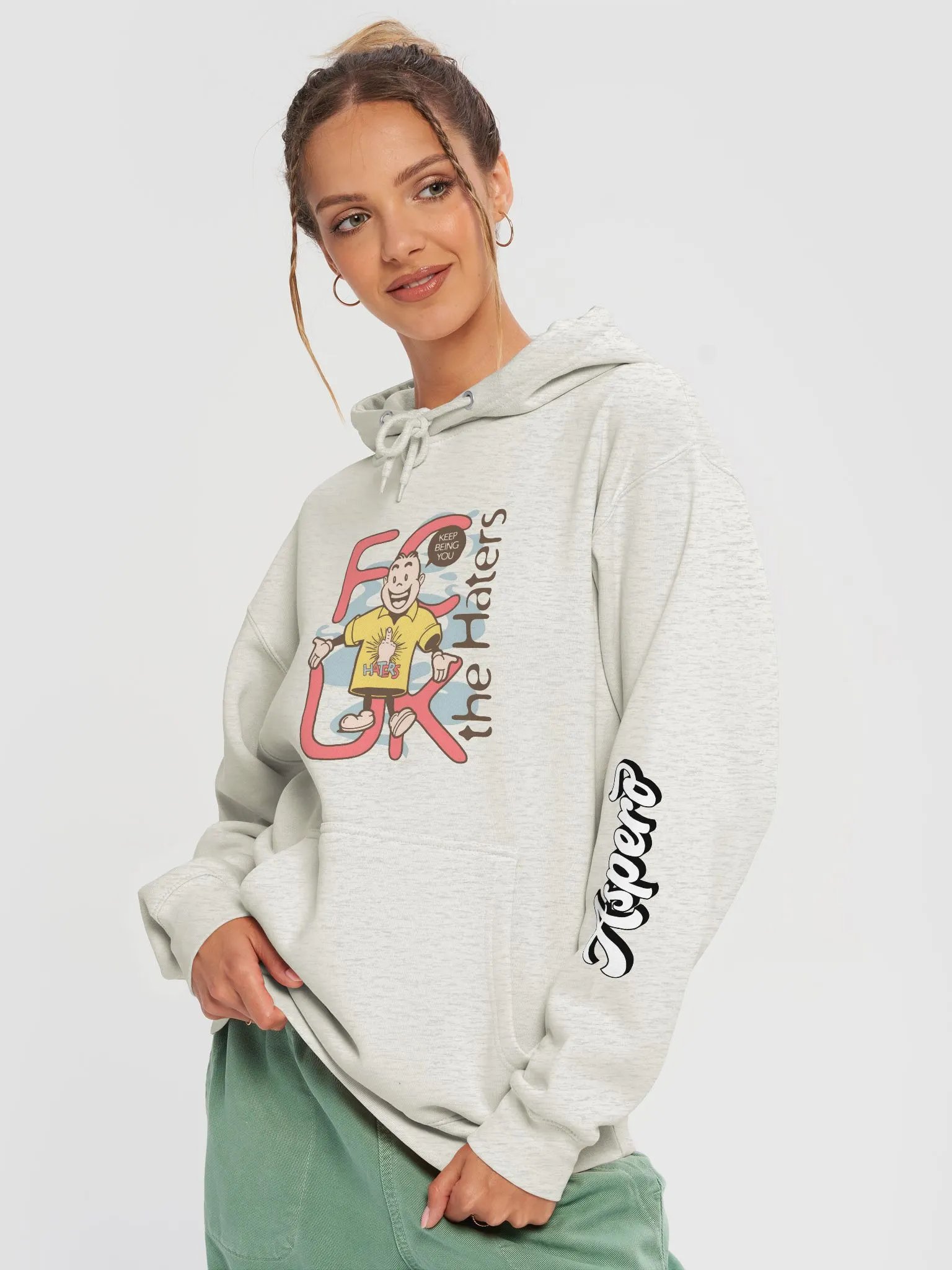 F*ck Aspero Big Lane Seven Premium Pullover Hoodie product image (34)