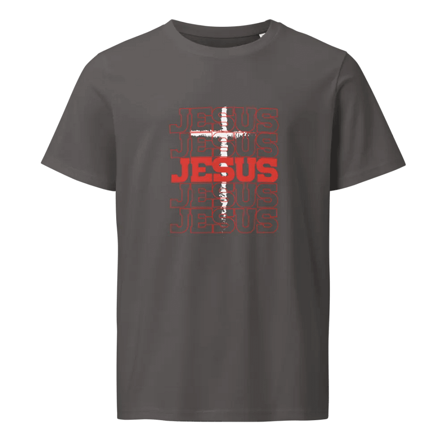 Man T-Shirt Jesus Worlds Stanley/Stella Unisex Organic Shirt product image (1)