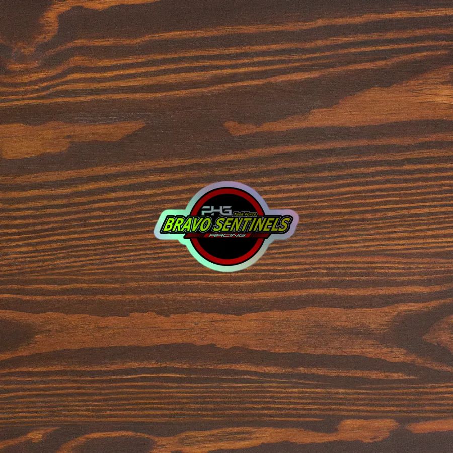 Bravo Sentinels Racing Holographic Sticker Sheet product image (3)