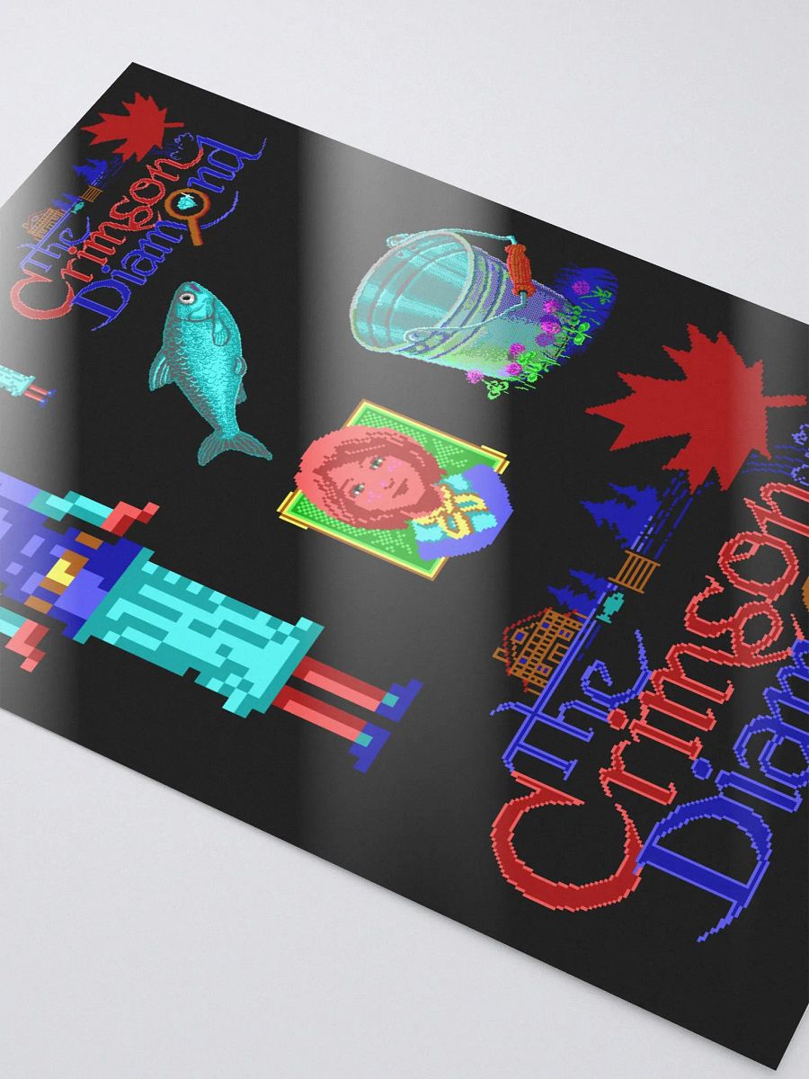 The Crimson Diamond Stickers! product image (3)