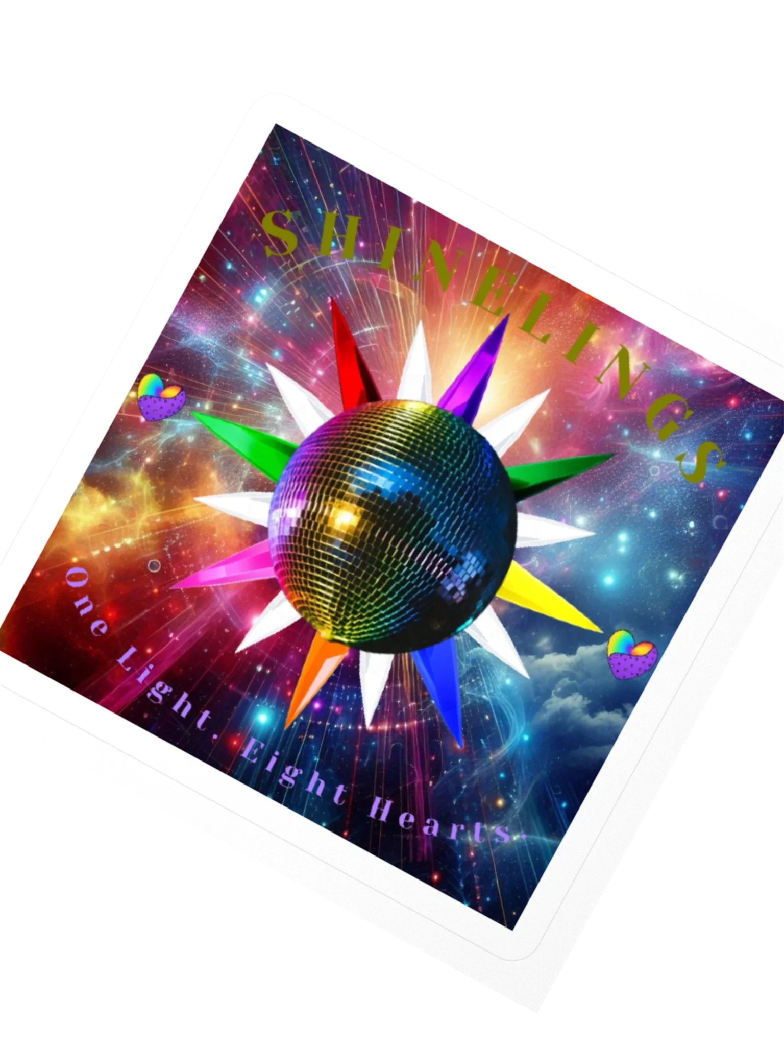 Shinelings Eight-Point Starburst Logo sticker product image (2)