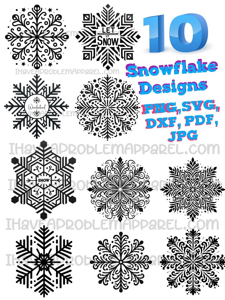Snowflake Collection 1 product image (1)