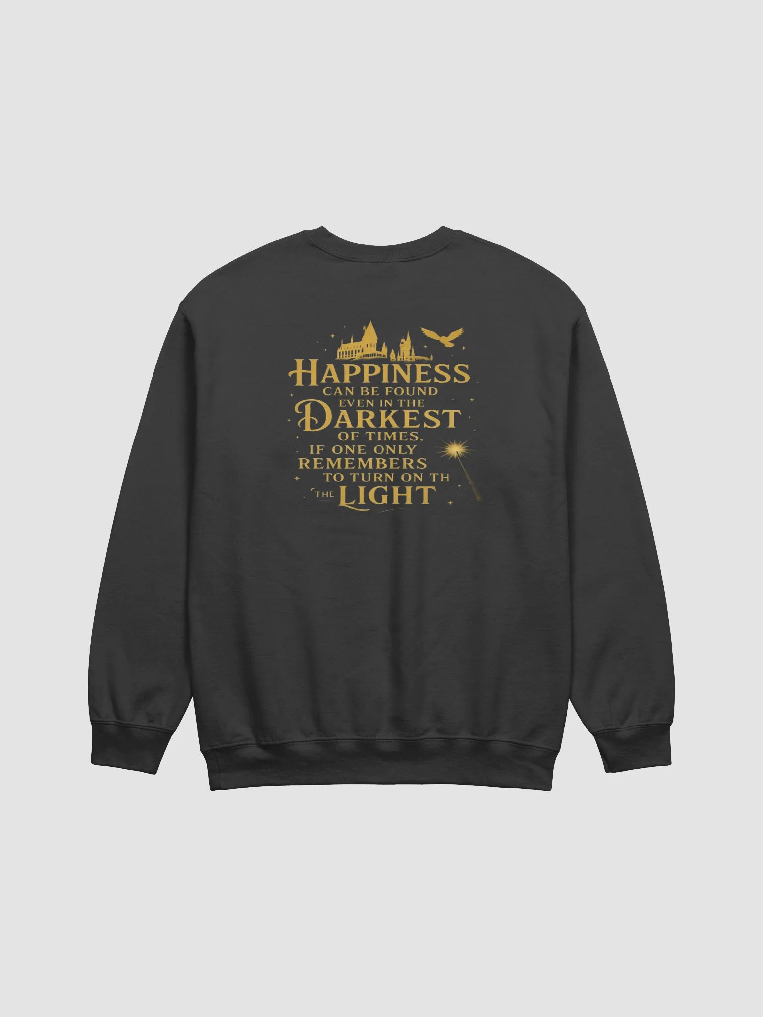 Best Selling - Magical Quote Gold Crewneck Sweatshirt product image (3)