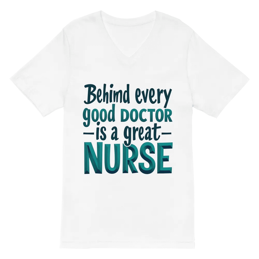 Great Nurse V-Neck Tee product image (2)