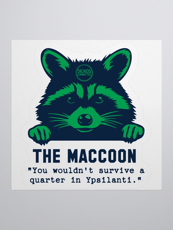The MACCOON - Sticker ( 3 Sizes) product image (1)