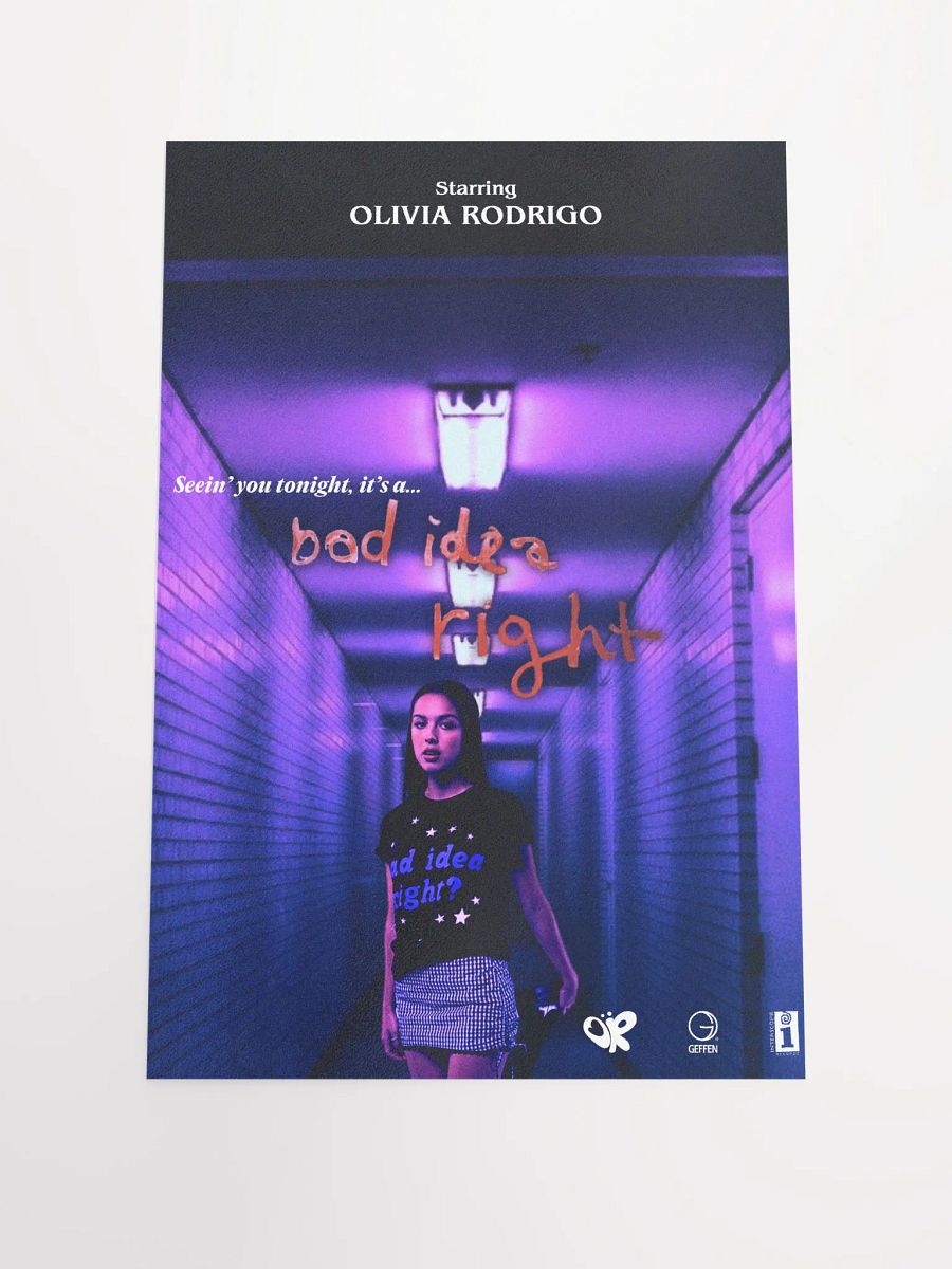 bad idea right Poster product image (1)